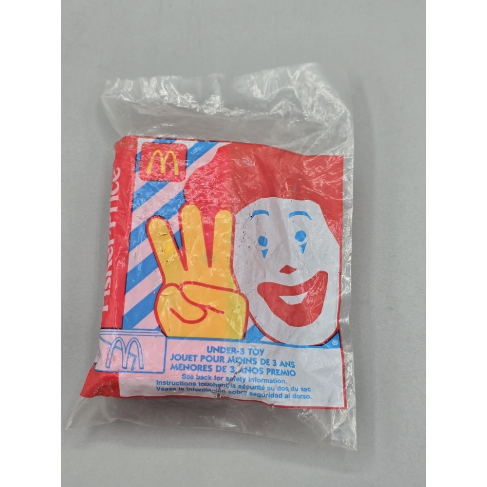 Vintage 1998 New McDonald's Fisher-Price Under 3 Apple Pie Happy Meal Toy